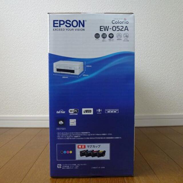 新品　EW-052A　エプソン インクジェットプリンター　EPSON　インクなし