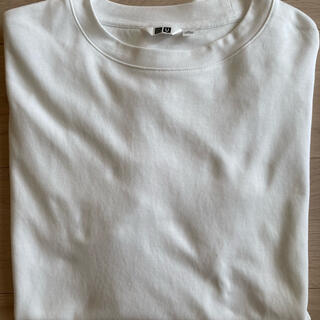 ユニクロ　UNIQLO エアリズムコットンオーバーサイズTシャツ(Tシャツ/カットソー(半袖/袖なし))