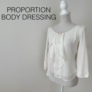 プロポーションボディドレッシング(PROPORTION BODY DRESSING)のプロポ♡7分袖シフォントップス(シャツ/ブラウス(長袖/七分))