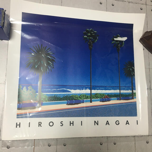 永井博 特大ポスター 600 650