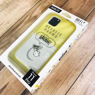 スヌーピー(SNOOPY)のチャーリーブラウン イーフィット iPhone 11Pro スマホケース(iPhoneケース)