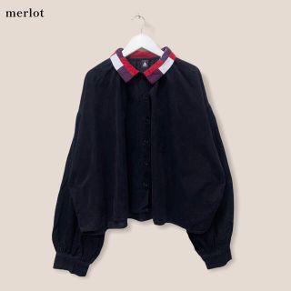 メルロー(merlot)の【merlot】コーデュロイブラウス　メルロー(シャツ/ブラウス(長袖/七分))