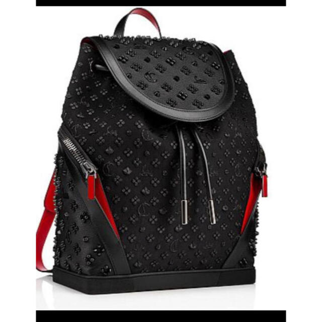 魅力の Christian バックパック ルブタン - Louboutin バッグパック+