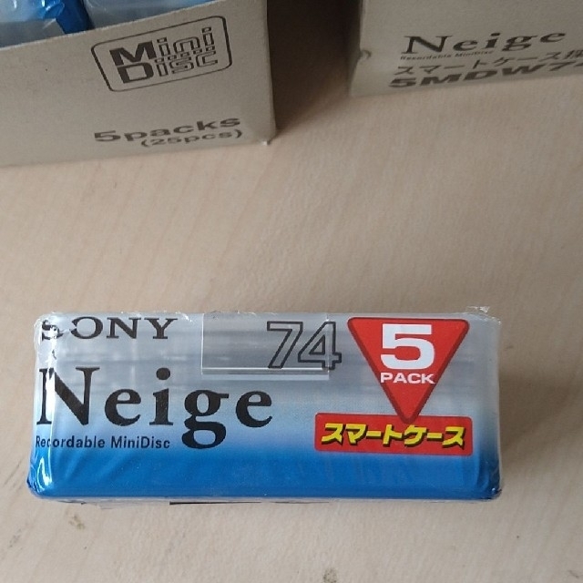 SONY Neige74録音用ミニディスク 3