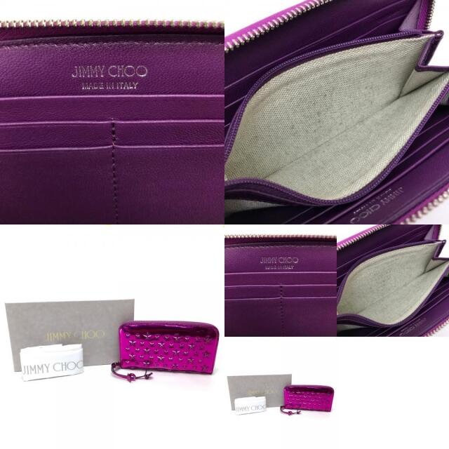 JIMMY CHOO(ジミーチュウ)のジミーチュウ 163FILIPA.CIM スタースタッズ フィリパ 長財布 レディースのファッション小物(財布)の商品写真