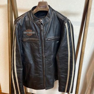 ハーレーダビッドソン(Harley Davidson)のハーレー　レザージャケット　牛革(ライダースジャケット)