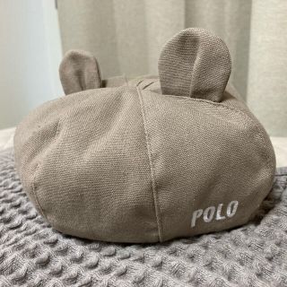 シマムラ(しまむら)の【くま耳付きベレー帽】新品タグ付 POLObaby  ポロベビー(帽子)