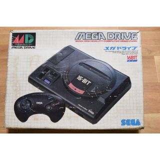 セガ(SEGA)の【とうす様専用】メガドライブ　動作確認済　ソフト付き(家庭用ゲーム機本体)