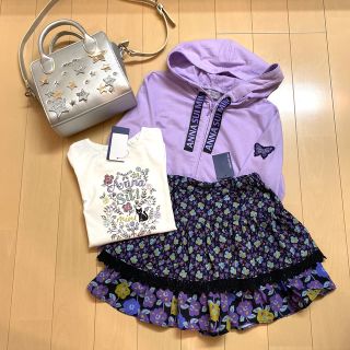 アナスイミニ(ANNA SUI mini)の【ご専用】ANNA SUImini 140【新品】♡4点♡(スカート)