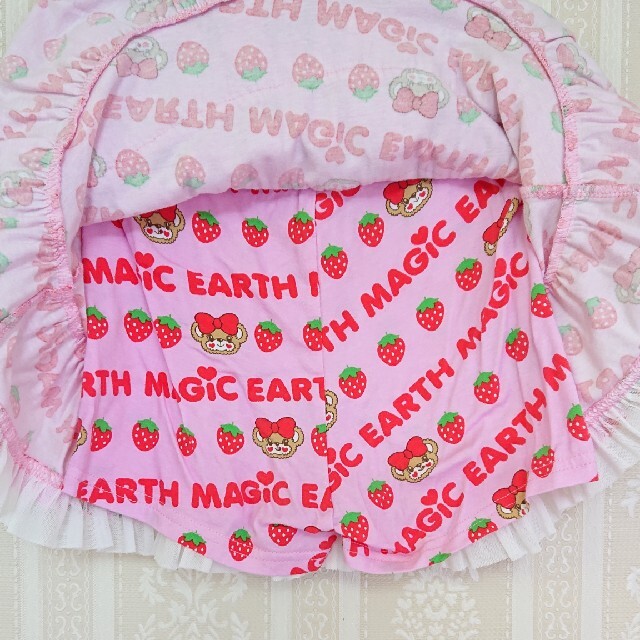 EARTHMAGIC(アースマジック)のアースマジック♥いちご♥インパン付きスカート♥120cm キッズ/ベビー/マタニティのキッズ服女の子用(90cm~)(スカート)の商品写真