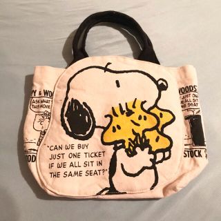 スヌーピー(SNOOPY)のスヌーピー  ミニトートバッグ(トートバッグ)