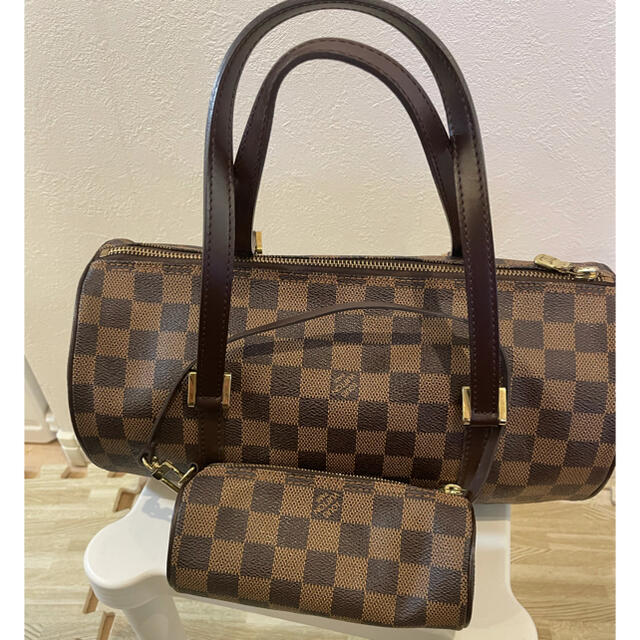 品質保証 - VUITTON LOUIS LOUIS パピヨン ダミエ VUITTON ショルダー