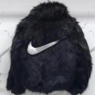 アンブッシュ(AMBUSH)のnike ambush ファーコート フェイクファー ジャケット(ブルゾン)