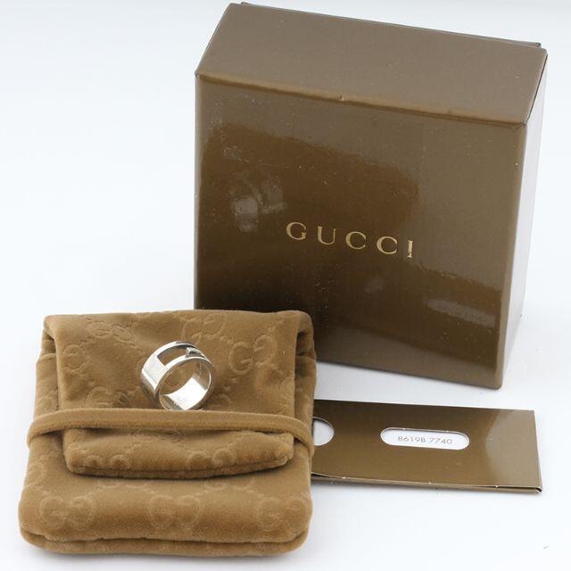 Gucci(グッチ)のグッチ GUCCI G リング #7 925 シルバー 指輪 U00451 レディースのアクセサリー(リング(指輪))の商品写真