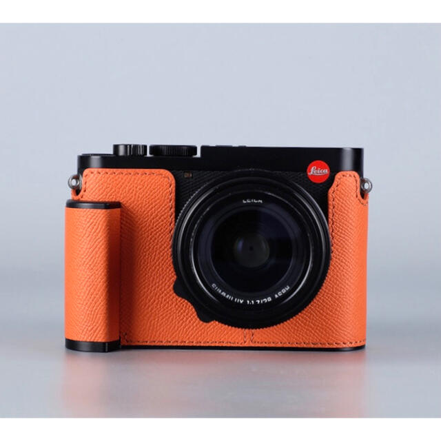 新品 本革 LEICA ライカ Q2 用 カメラケース 明るい茶色 | bombaytools.com