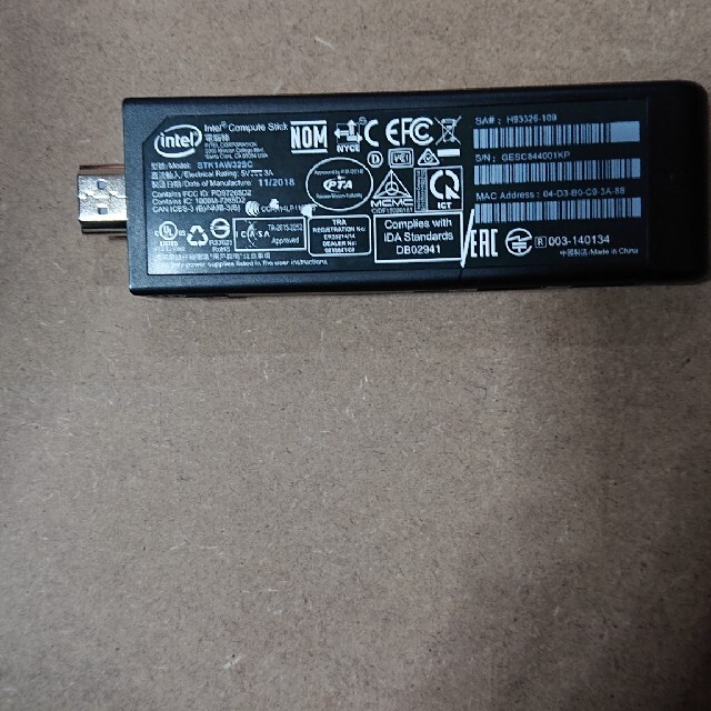 Intel Compute Stick STK1AW32SC 訳ありの通販 by gsimoto's shop｜ラクマ