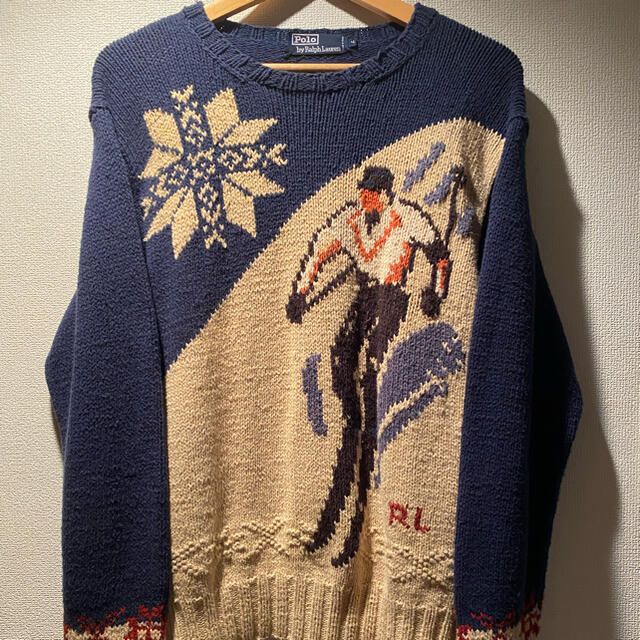 期間限定　名作　Polo by Ralph Lauren ski knit