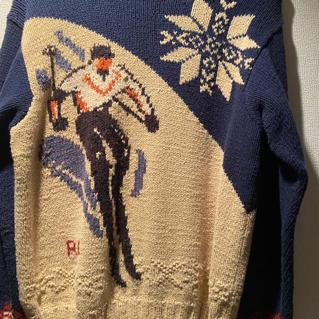 POLO RALPH LAUREN(ポロラルフローレン)の期間限定　名作　Polo by Ralph Lauren ski knit メンズのトップス(ニット/セーター)の商品写真