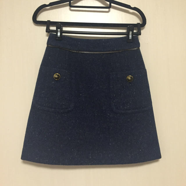 JUSGLITTY(ジャスグリッティー)の台形スカート♡ ブルーミックス レディースのスカート(ミニスカート)の商品写真