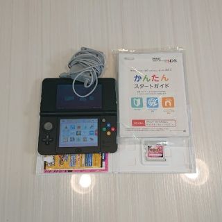 ニンテンドウ(任天堂)の任天堂 new3DS 黒 セット  妖怪ウォッチ テンプラ(家庭用ゲーム機本体)