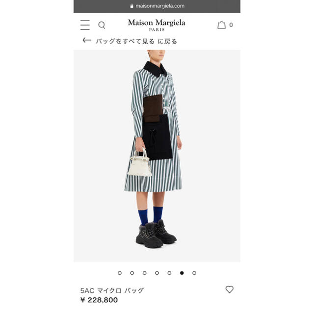 ■ Maison Margiela 5AC ロゴ マイクロ バッグ FW21 ■が通販できます