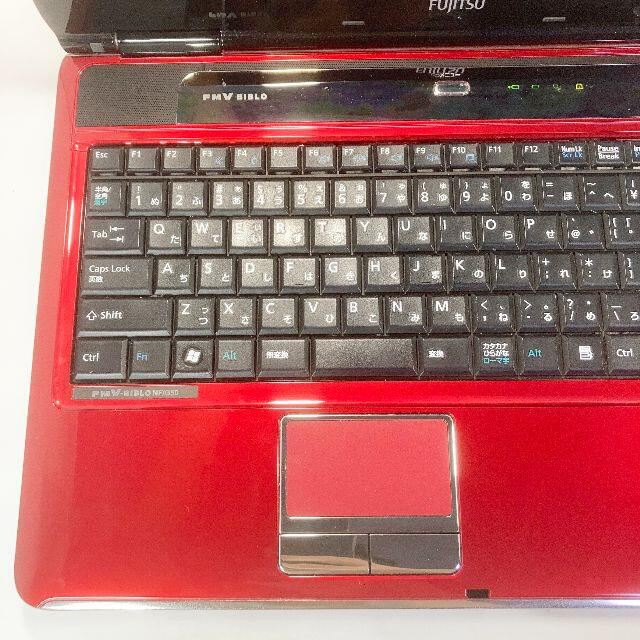 富士通 - 爆速SSD256GB☆人気のレッド☆WEBカメラ搭載の通販 by なべ's
