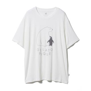 ジェラートピケ(gelato pique)の【COOL FAIR】シロクマTシャツ(ルームウェア)