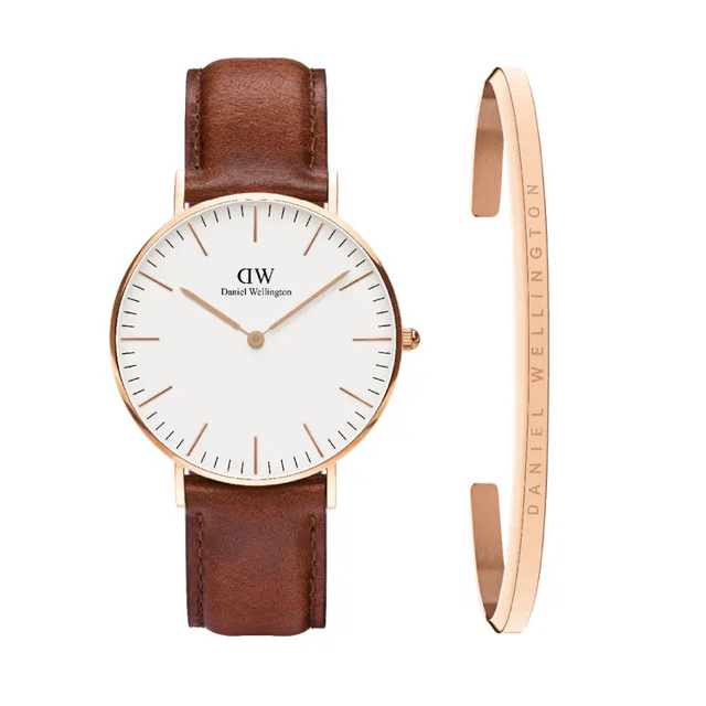 Daniel Wellington(ダニエルウェリントン)のDaniel Wellington 36MM+CLASSIC BRACELET メンズの時計(腕時計(アナログ))の商品写真