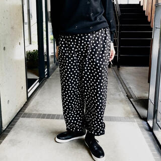 コムデギャルソン(COMME des GARCONS)の【今シーズン】トリココムデギャルソン　パンツ　水玉　ドット　リップル(カジュアルパンツ)