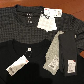 ユニクロ(UNIQLO)のユニクロ　メンズ　Tシャツ　長袖リブ(シャツ)