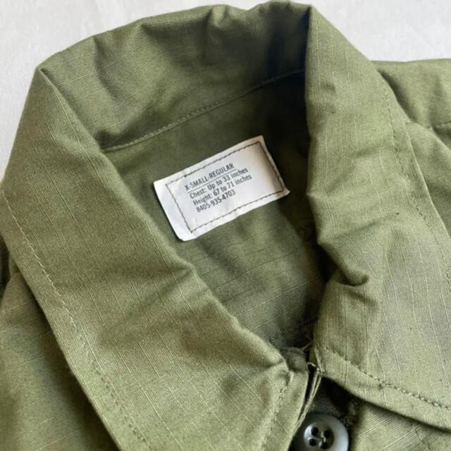 Engineered Garments(エンジニアードガーメンツ)の70's Deadstock JUNGLE FATIGUE(4th) アメリカ軍 メンズのジャケット/アウター(ミリタリージャケット)の商品写真