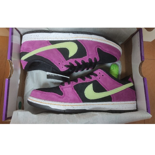 NIKE SB DUNK LOW PRO RED PLUM 27.5cm