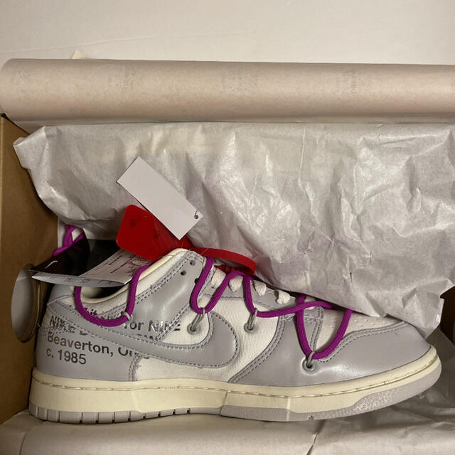 NIKE off-white DUNK LOW ダンク ロー 50 lot 45