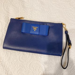 プラダ(PRADA)の値下げ）即日発送！ PRADA クラッチバッグ　新品未使用　自宅管理品(クラッチバッグ)