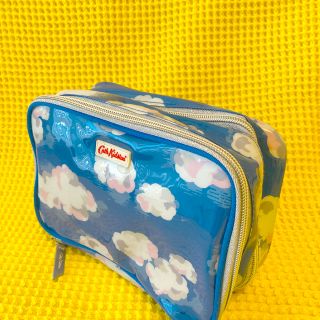 キャスキッドソン(Cath Kidston)のCath Kidston キャスキッドソン　スパバッグ温泉ポーチ　クラウド　雲空(ポーチ)