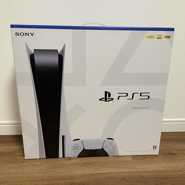 PlayStation(プレイステーション)の新品未開封 PlayStation 5 CFI-1000A01 PS5 本体 エンタメ/ホビーのゲームソフト/ゲーム機本体(家庭用ゲーム機本体)の商品写真