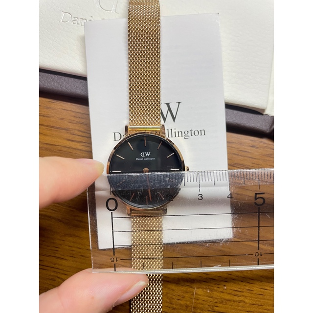 Daniel Wellington(ダニエルウェリントン)のダニエルウェリントン　腕時計　レディース　箱付き　正規品 レディースのファッション小物(腕時計)の商品写真