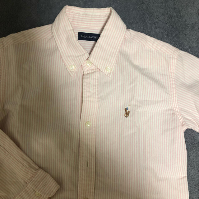 Ralph Lauren(ラルフローレン)のラルフローレン ボタンダウンシャツ 120サイズ入学式 キッズ/ベビー/マタニティのキッズ服男の子用(90cm~)(ブラウス)の商品写真