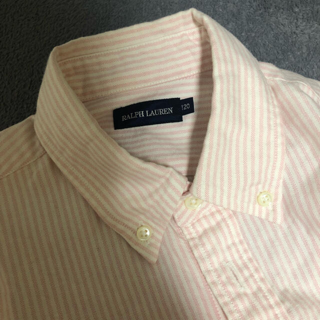 Ralph Lauren(ラルフローレン)のラルフローレン ボタンダウンシャツ 120サイズ入学式 キッズ/ベビー/マタニティのキッズ服男の子用(90cm~)(ブラウス)の商品写真