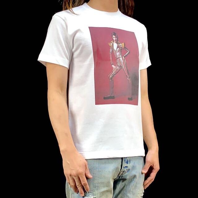 【デヴィッド ボウイ】新品 UK グラム ロック ジギー スターダスト Tシャツ 2