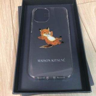 メゾンキツネ(MAISON KITSUNE')のMaison Kitsune iPhoneケース 12mini 新品未使用箱付き(iPhoneケース)