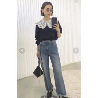 アメリヴィンテージ(Ameri VINTAGE)の即完売品‼️❤️AMERI❤️EMBROIDERY COLLAR BLOUSE(シャツ/ブラウス(長袖/七分))