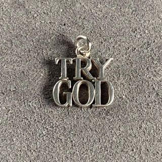 ティファニー(Tiffany & Co.)のむとん®️様専用TIFFANY TRY GOD ペンダントトップ　ヴィンテージ(ネックレス)