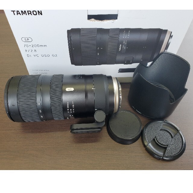 TAMRON(タムロン)のタムロンSP70-200F/2.8Di VC USD G2キャノン中古 スマホ/家電/カメラのカメラ(レンズ(ズーム))の商品写真