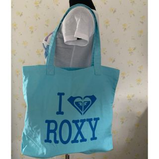 ロキシー(Roxy)のROXY トートバック　ライトブルー(トートバッグ)