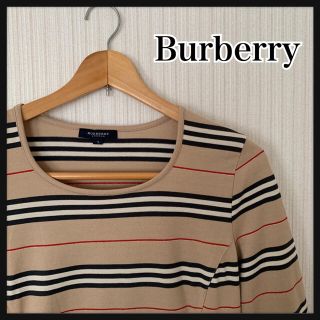 バーバリー(BURBERRY)のバーバリーロンドン　トップス　カットソー　七分袖　tシャツ  バーバリー(カットソー(長袖/七分))