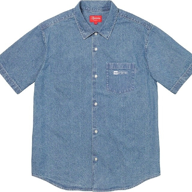 定価以下 Supreme Invert Denim S/S Shirt M