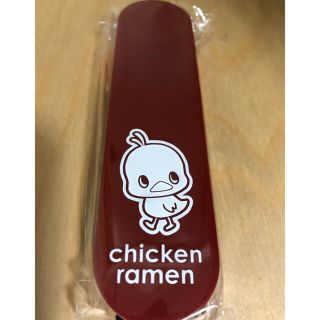 ニッシンショクヒン(日清食品)のセブンイレブン 日清チキンラーメン ひよこちゃん スプーンフォーク(ノベルティグッズ)