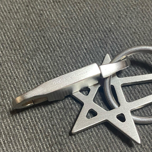 Rick Owens ペンタグラムキーホルダー Rick Owens ペンタグラムキーホルダー