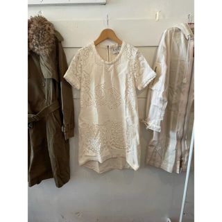 シーニューヨーク(Sea New York)のSea NewYork lace onepiece.(ひざ丈ワンピース)